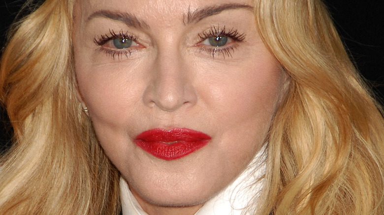 Madonna on the red carpet