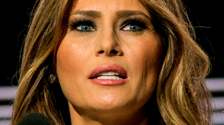 Melania Trump speaking at a 2016 convention