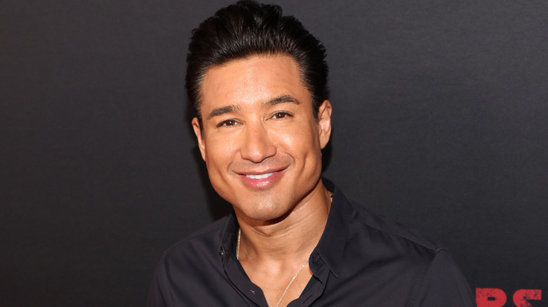 Mario Lopez smiling