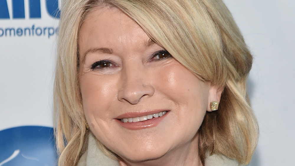 Martha Stewart smiling