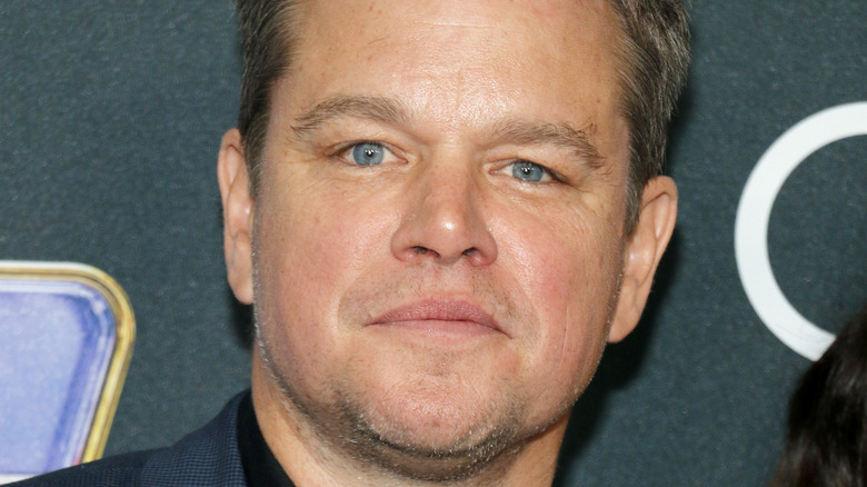 Matt Damon smiling