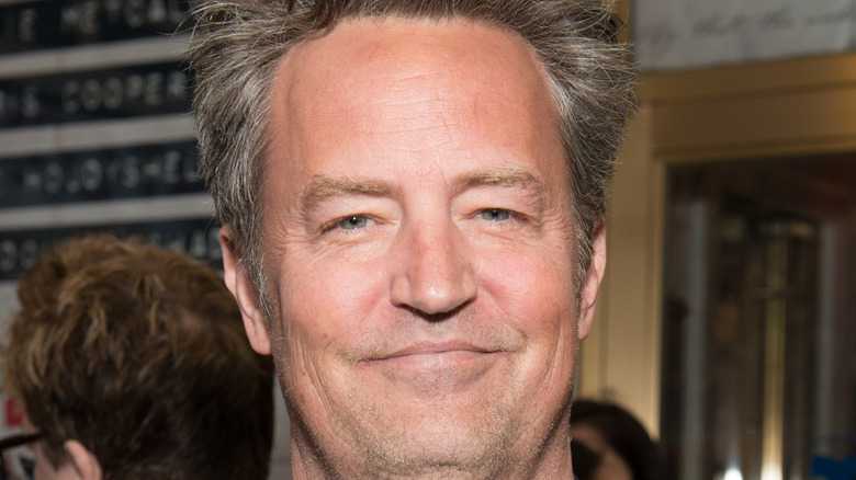Matthew Perry on the red carpet