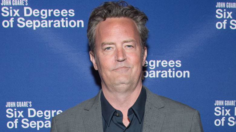 Matthew Perry on red carpet