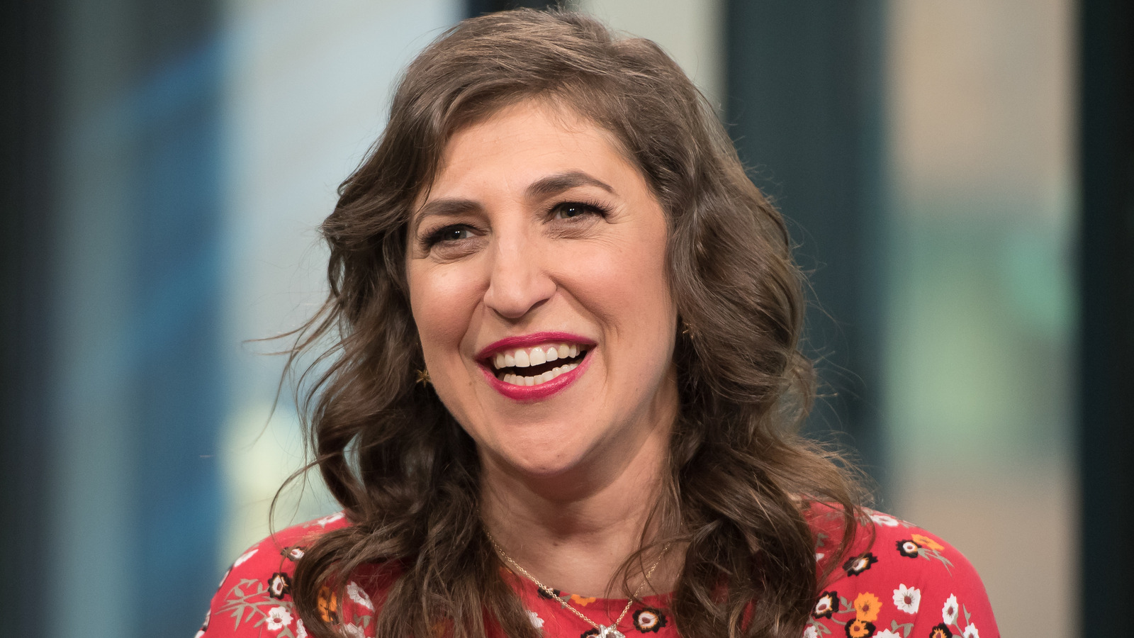 Mike Stone And Mayim Bialik