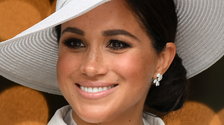 Meghan Markle smiling