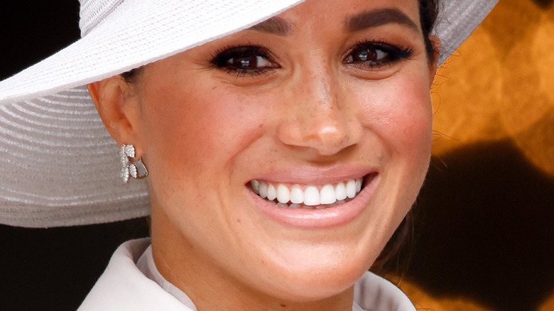 Meghan Markle smiling