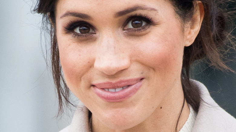 Meghan Markle brown eyes