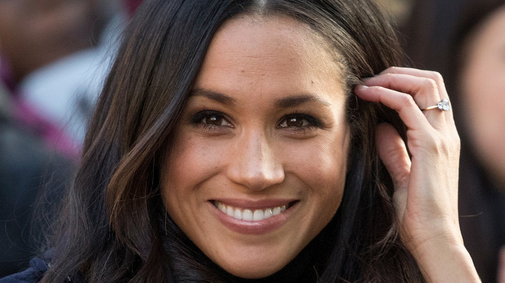 Meghan Markle smiling 