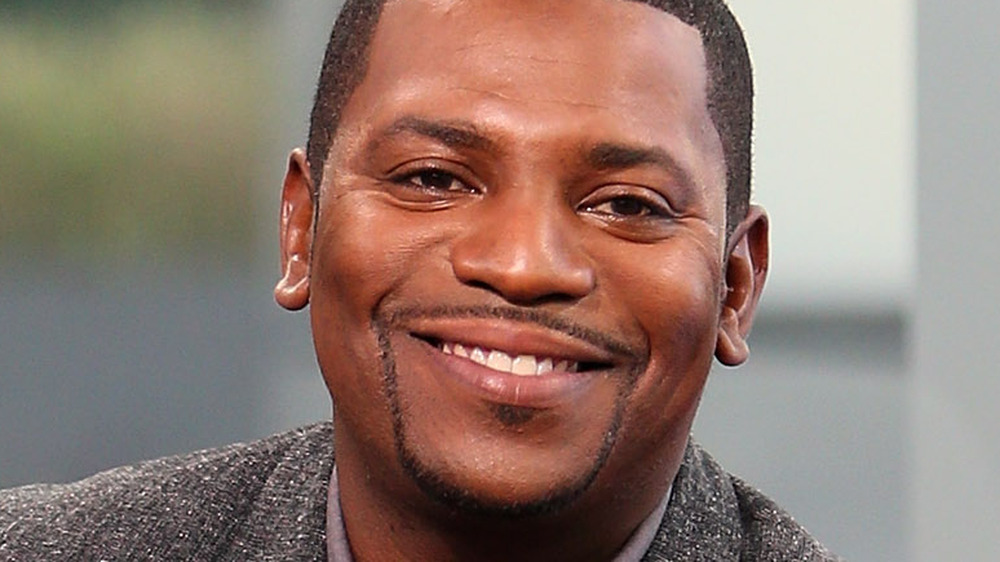 Mekhi Phifer posing for cameras