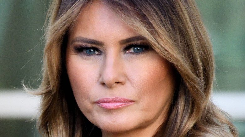 Melania Trump unhappy