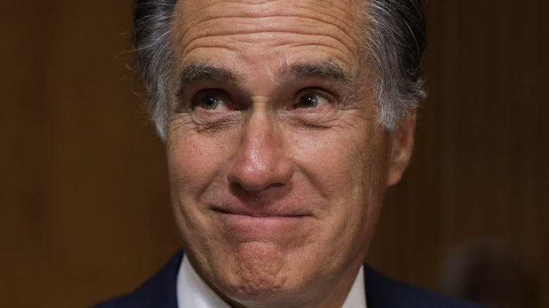 Mitt Romney smiling