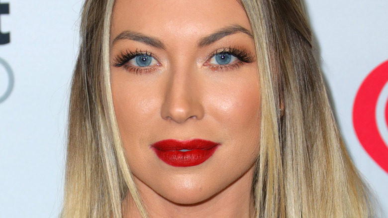 Stassi Schroeder red lipstick