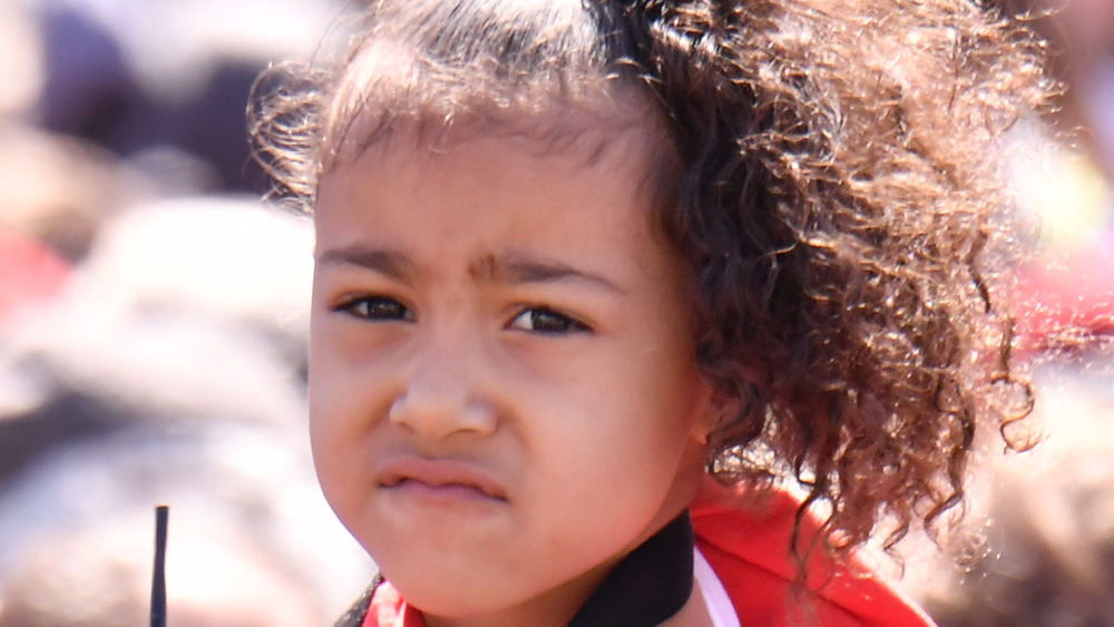 North West looking seriously unimpressed