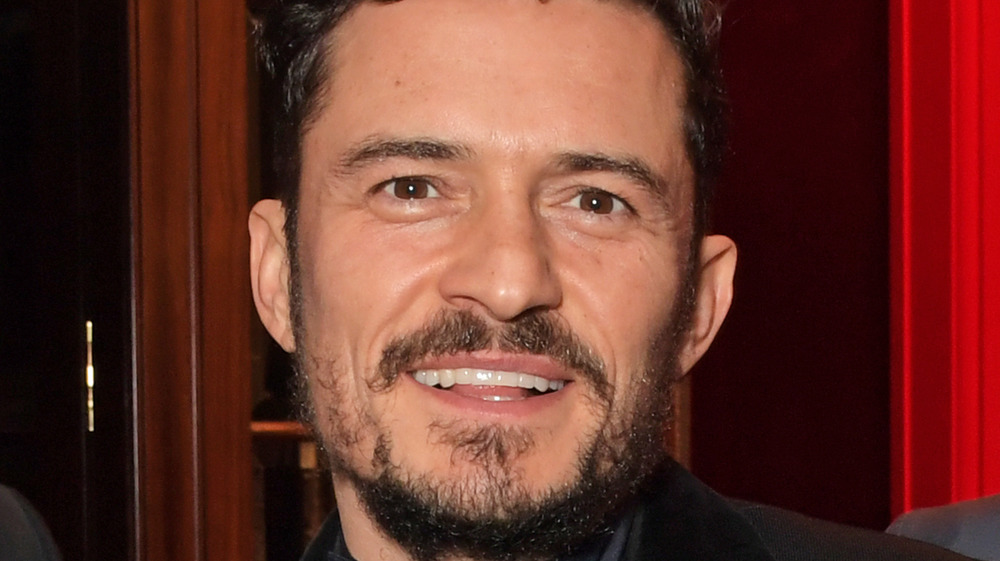 Orlando Bloom smiling