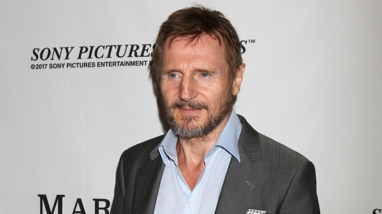Liam Neeson on the red carpet
