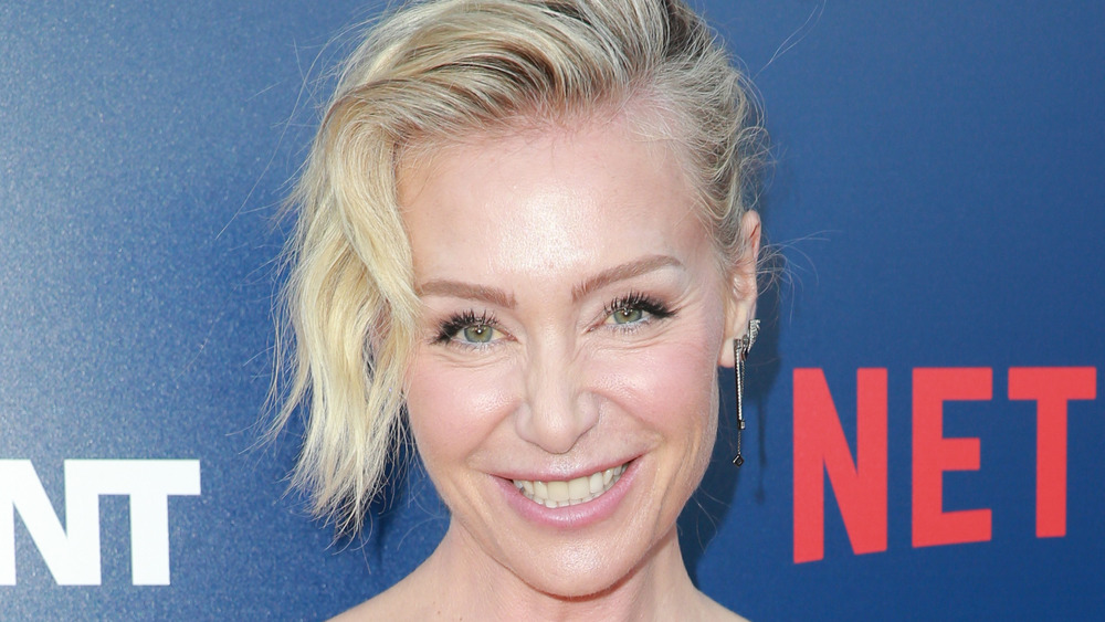 Portia de Rossi smiling