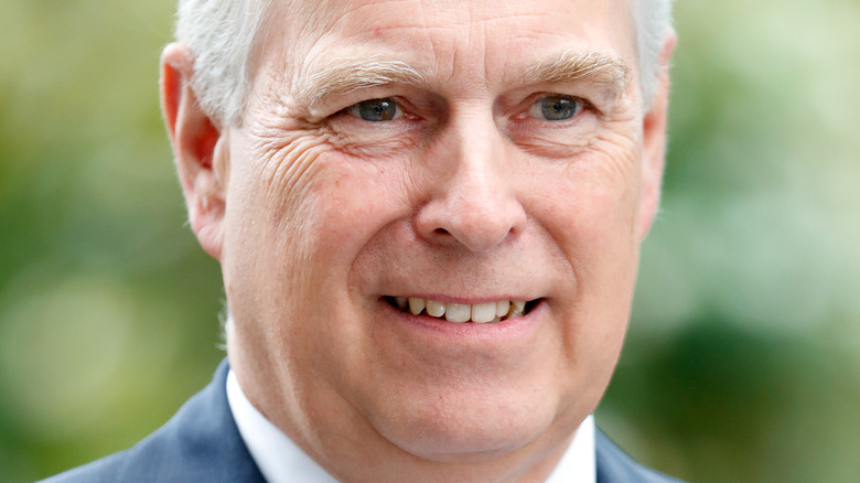 Prince Andrew looks confused