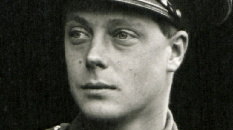 Prince Edward in military uniform in 1926.