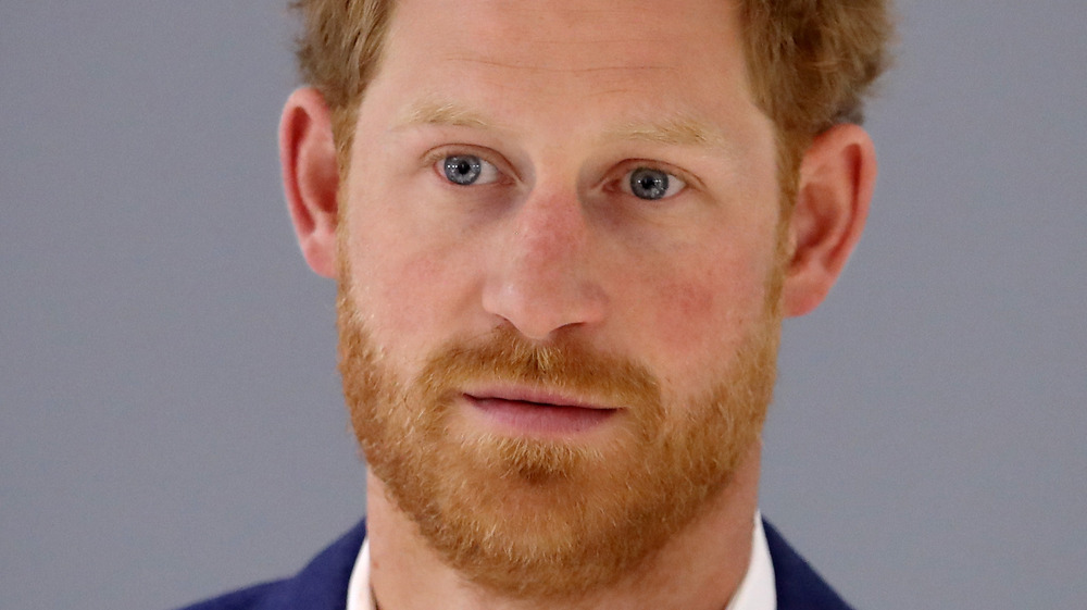 Prince Harry blue eyes