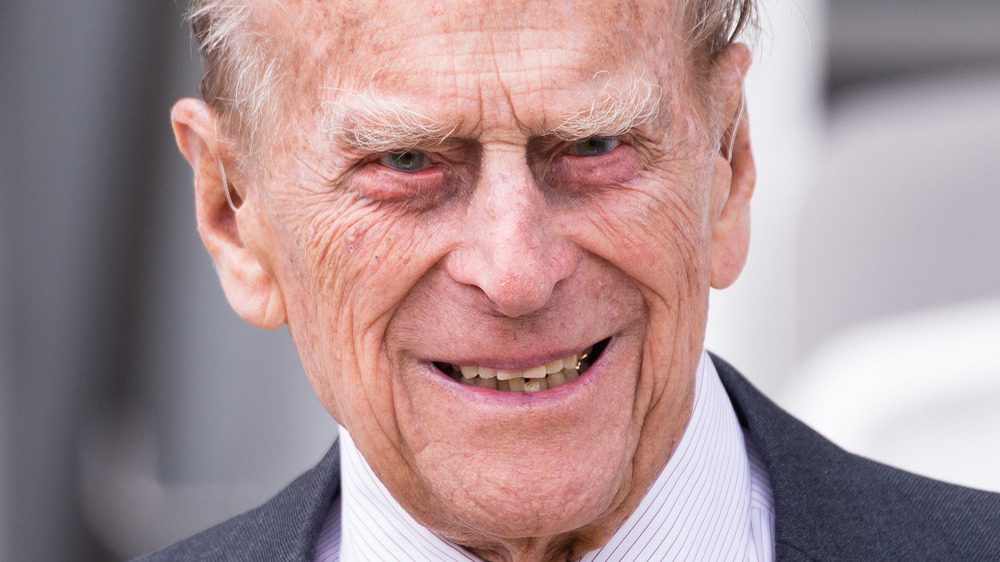 Prince Philip smiling