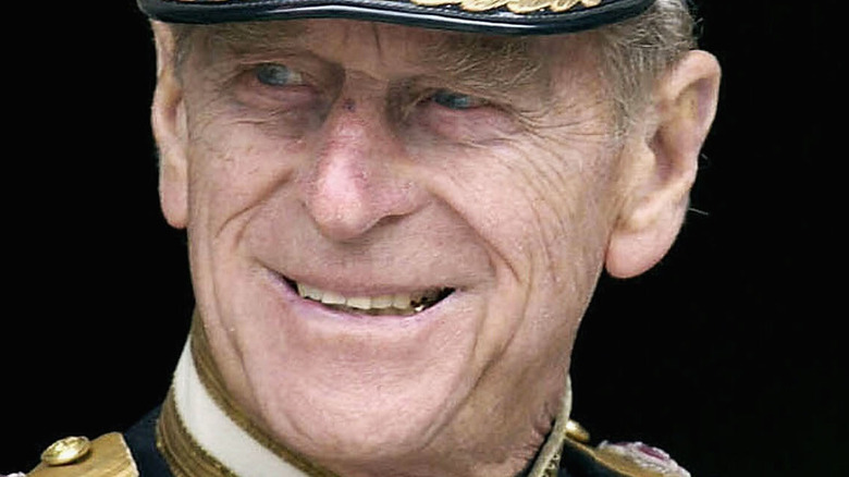 Prince Philip smiling