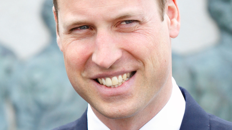 Prince William smiling 