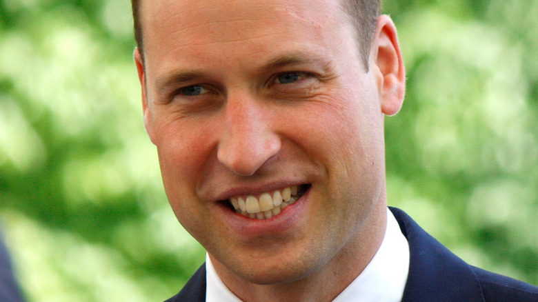 Prince William smiling