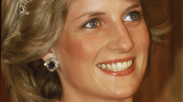 Princess Diana smiling