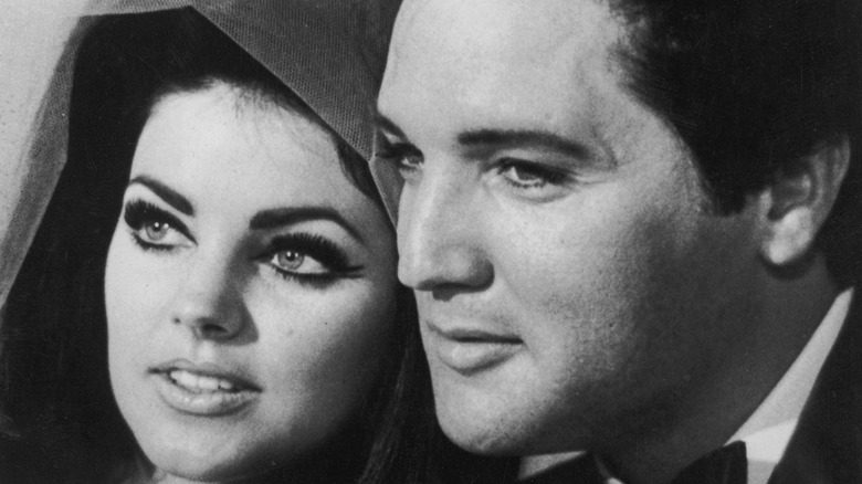 Priscilla and Elvis Presley