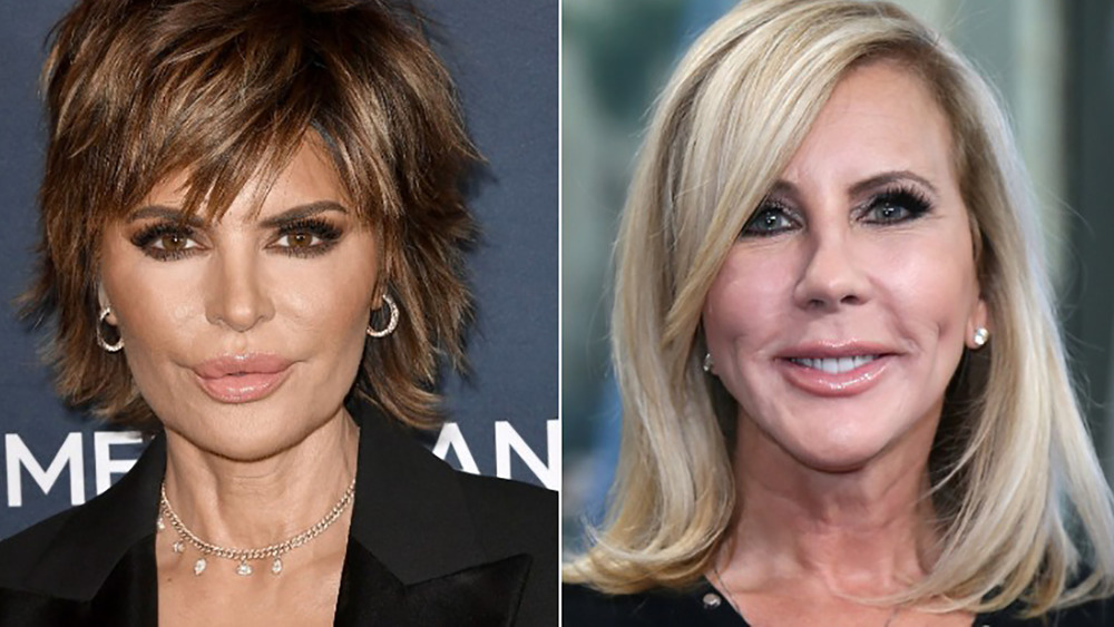 Side by side photos of Lisa Rinna and Vicki Gunvalson