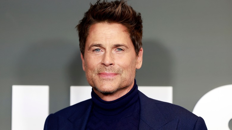 Rob Lowe smiling