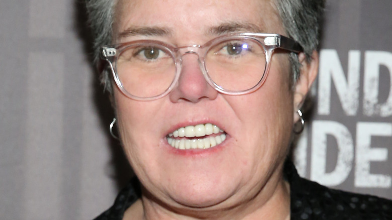 Rosie O'Donnell close up