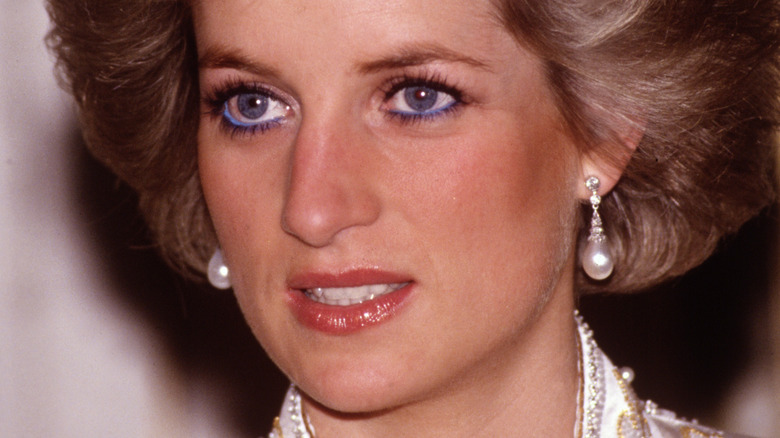 Princess Diana posing