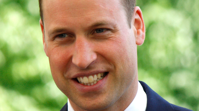 Prince Williams smiling