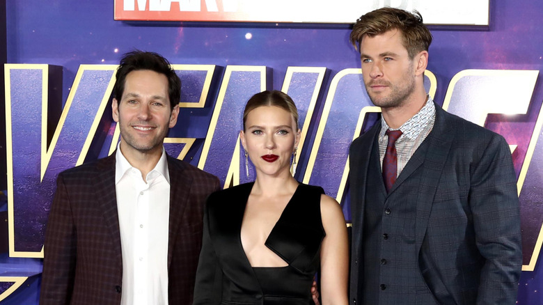 Paul Rudd Scarlett Johansson, Chris Hemsworth