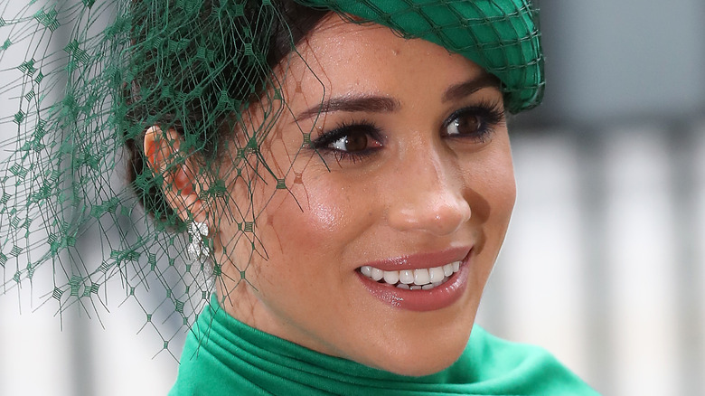 Meghan Markle smiling