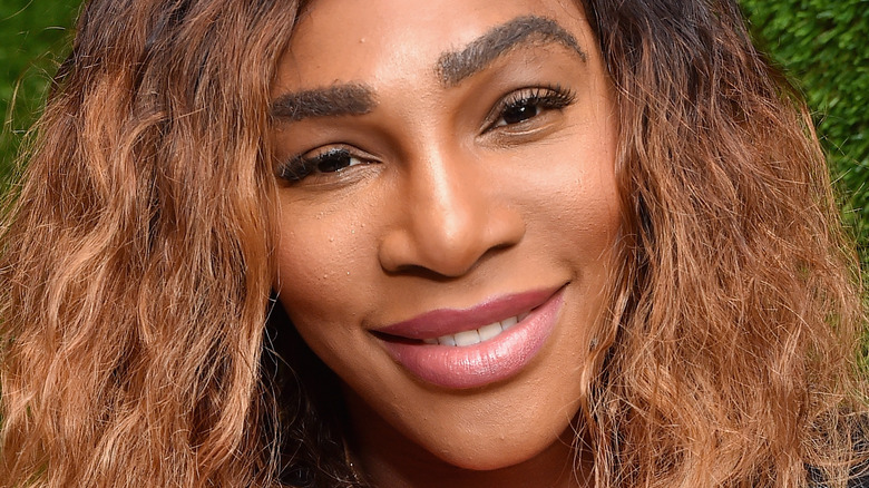 Serena Williams smiling