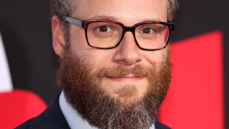 Seth Rogen on the red carpet