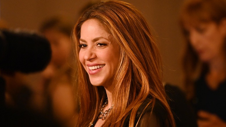 Shakira smiling