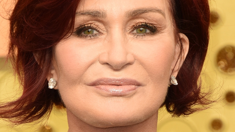 Sharon Osbourne smiling