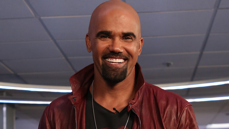 Shemar Moore smiles 