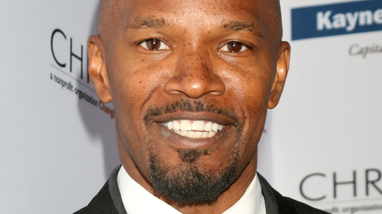 Jamie Foxx on the red carpet