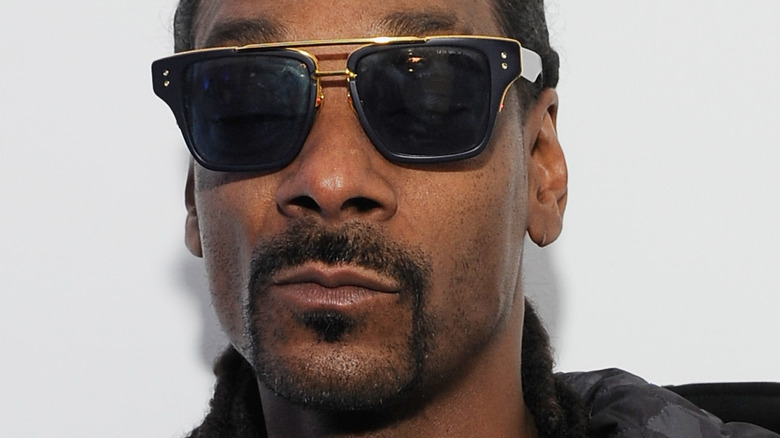Snoop Dogg with shades on 