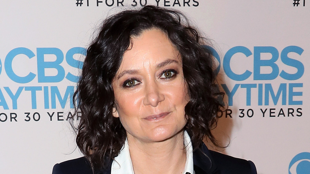 Sara Gilbert at an event