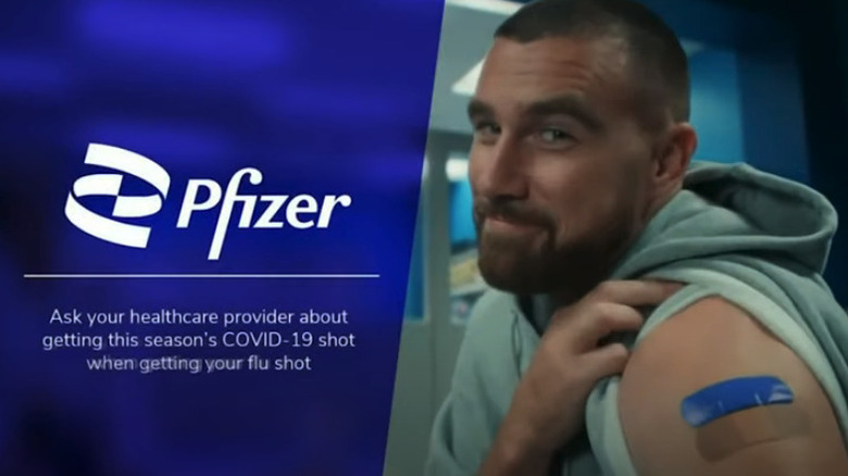 Travis Kelce Pfizer commercial