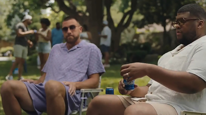 Travis Kelce Bud Light commercial