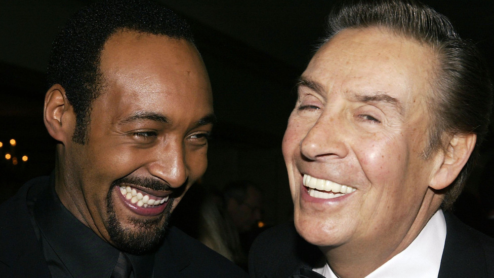 Jesse L. Martin and Jerry Orbach