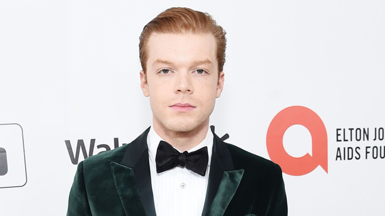 Cameron Monaghan looking serious