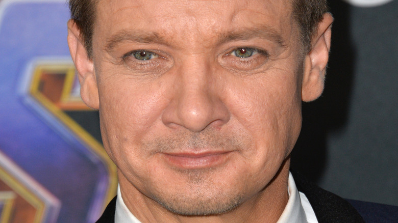 Jeremy Renner at the world premiere  "Avengers: Endgame"