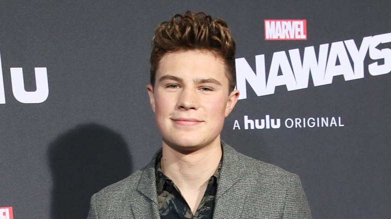 Zayne Emory at premiere of Hulu's "Marvel's Runaways"